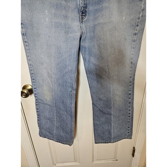 Levis 517 Jeans 42x30 Blue Denim Bootcut Cowboy Vintage Made in USA 1999 - Picture 3 of 10
